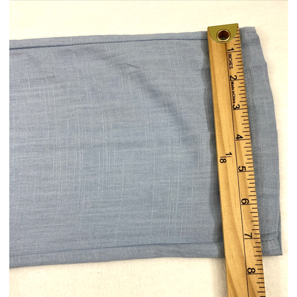 Como Vintage Pants Womens Large Linen Blend Light Blue High‎ Waist Coastal - Picture 10 of 10